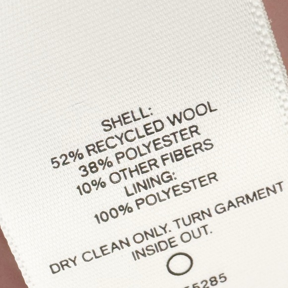 Women's Pink Wool Blend Coat - Picture 8 of 16